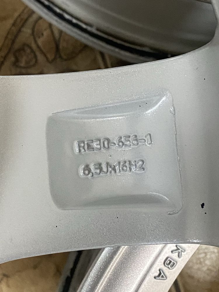 Диски R16 , 4/100 , ET40 , KBA50369 , 6.5J*16H2
