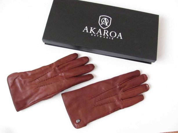Перчатки AKAROA ANN натуральная кожа, р.S, функция смартфона