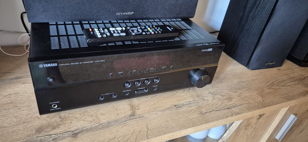 Kino domowe Yamaha HTR-2071 + głośniki nowa 8+ subwoofer Yamaha