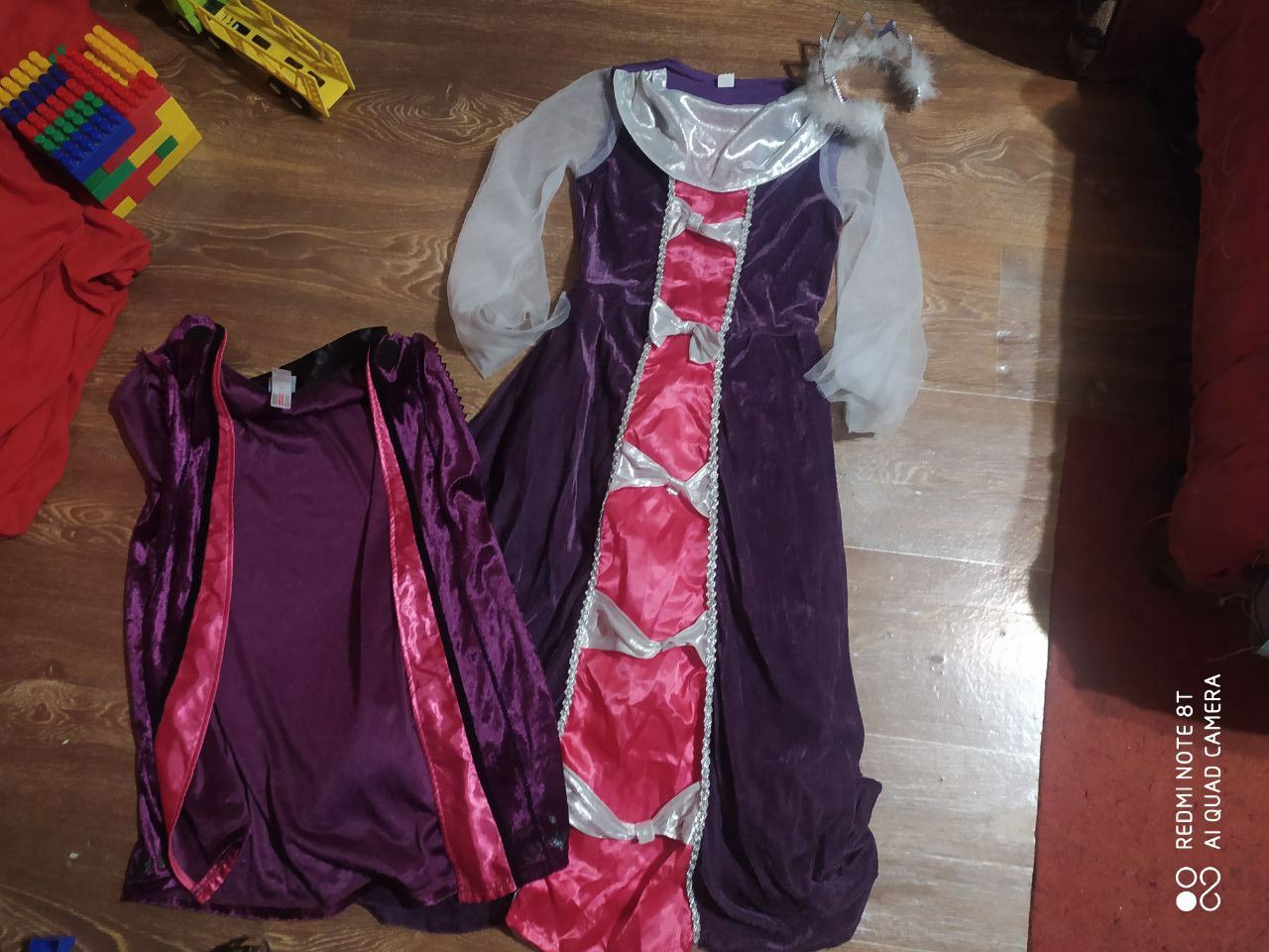 Платье принцессы для девочки 7-9 лет