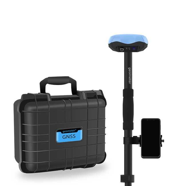 Високоточний GNSS RTK Двочастотний Геодезичний Комплект GM PRO L1, L2