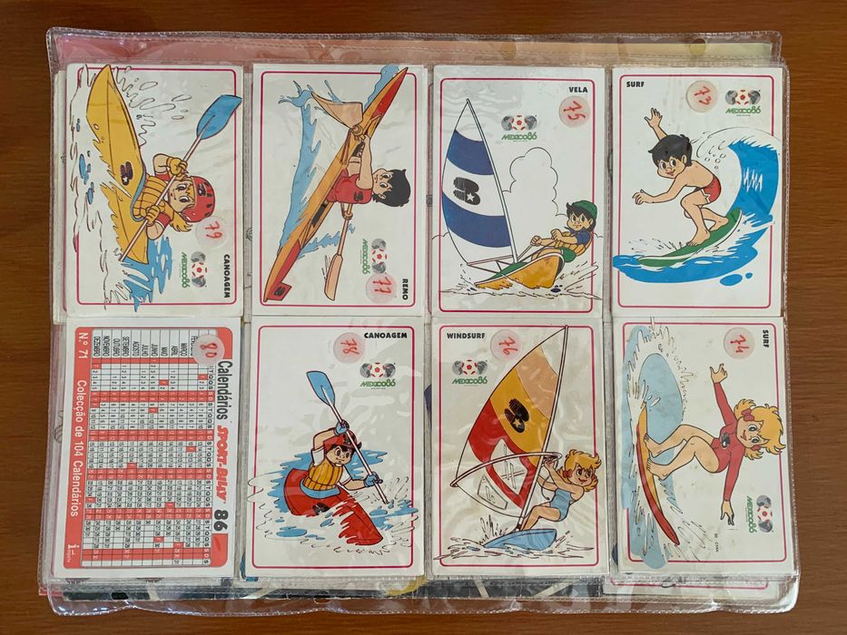 Colecção calendário Mexico86 Sport Billy
