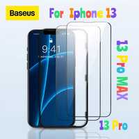 Стекло 2шт BASEUS iphone 13/Pro/Max 0.23mm curved чехол magsafe apple