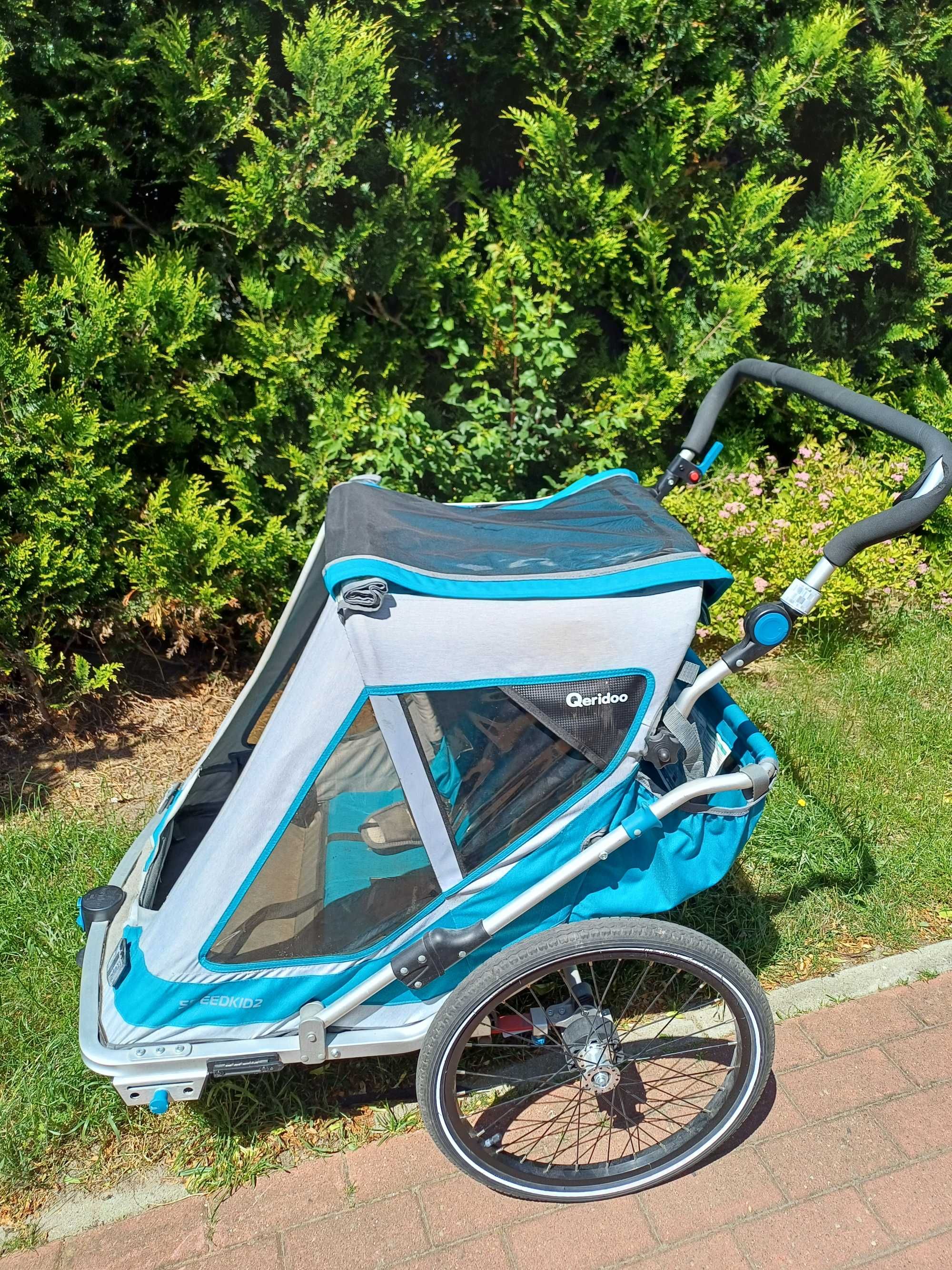 Przyczepka rowerowa  Qeridoo speedkid 2