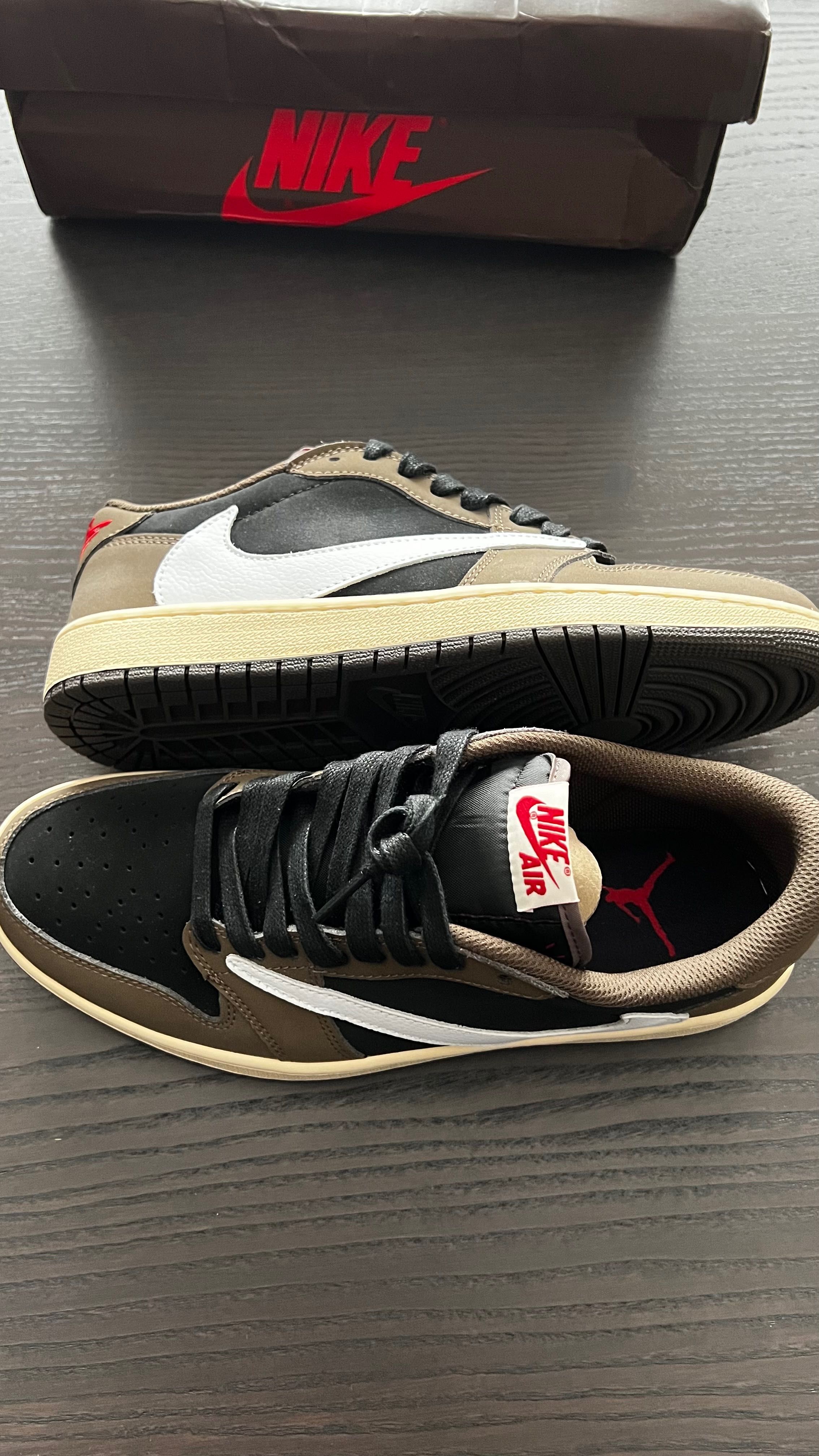 Nike Air Jordan 1 Retro Low OG SP Travis Scott Dark Mocha