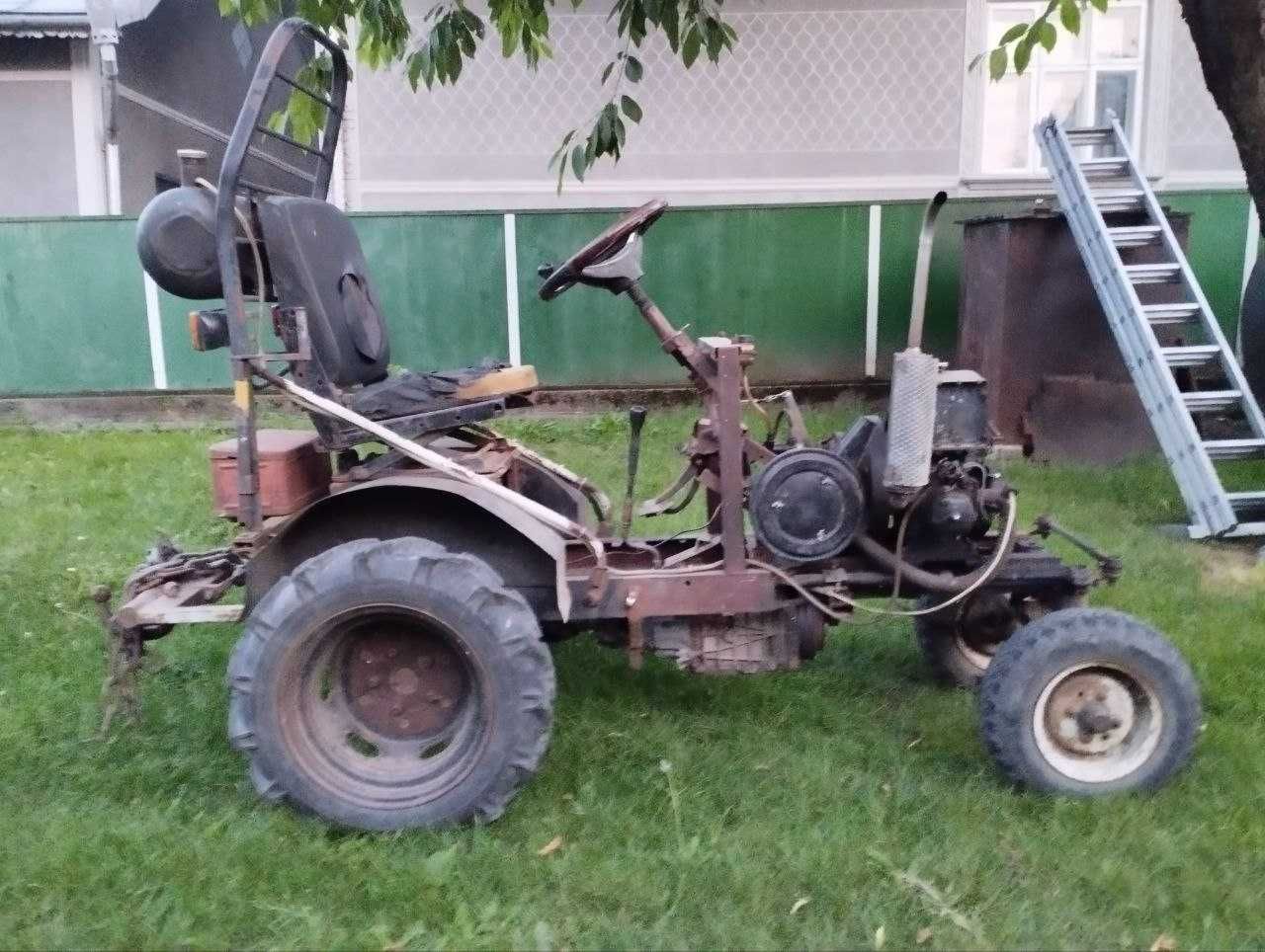 Самодельный мини-трактор.