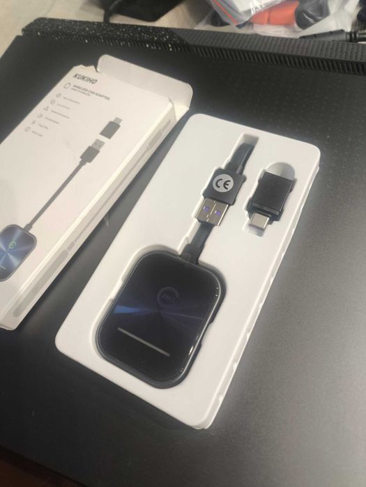 Adapter CarPlay KUKIHO 2w1 Bezprzewodowy Android Auto iOS USB BT