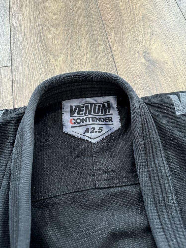 Гі Venum Contender Evo BJJ Gi - Black, А2,5 / Оригінал / ги кимоно