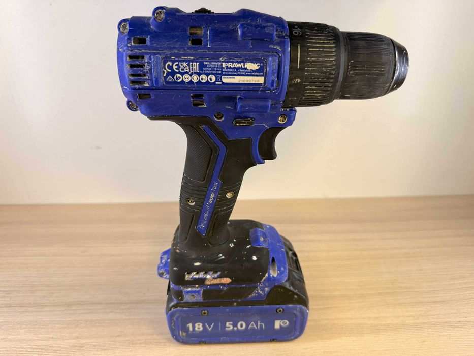 Wkrętarka akumulatorowa Rawlplug R-PDD18-55 | akumulator 5.0 Ah |