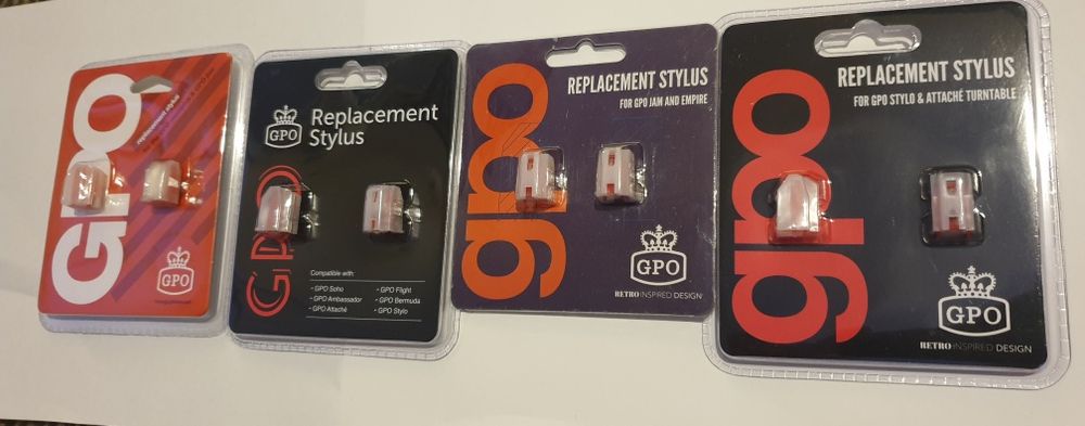 Igly do gramofonu Gpo Jam empite stylo jive memphis ambassador flight