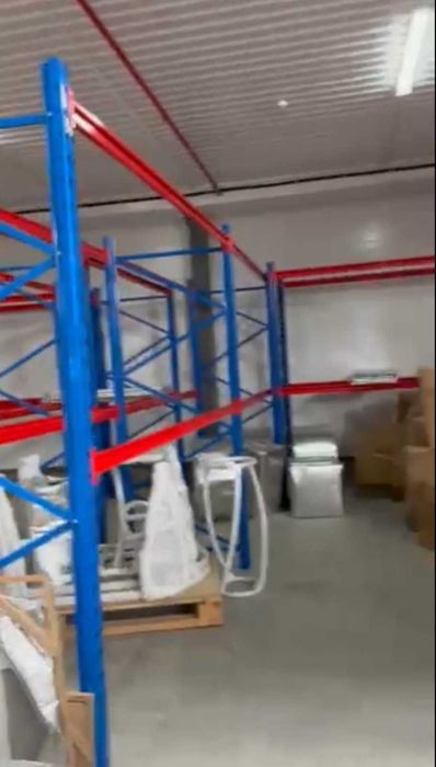 паллетный стеллаж, полочный стеллаж, стеллаж на склад б/у