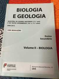 Biografia E Geologia ( Questões de exames nacionais 11ºAno)
