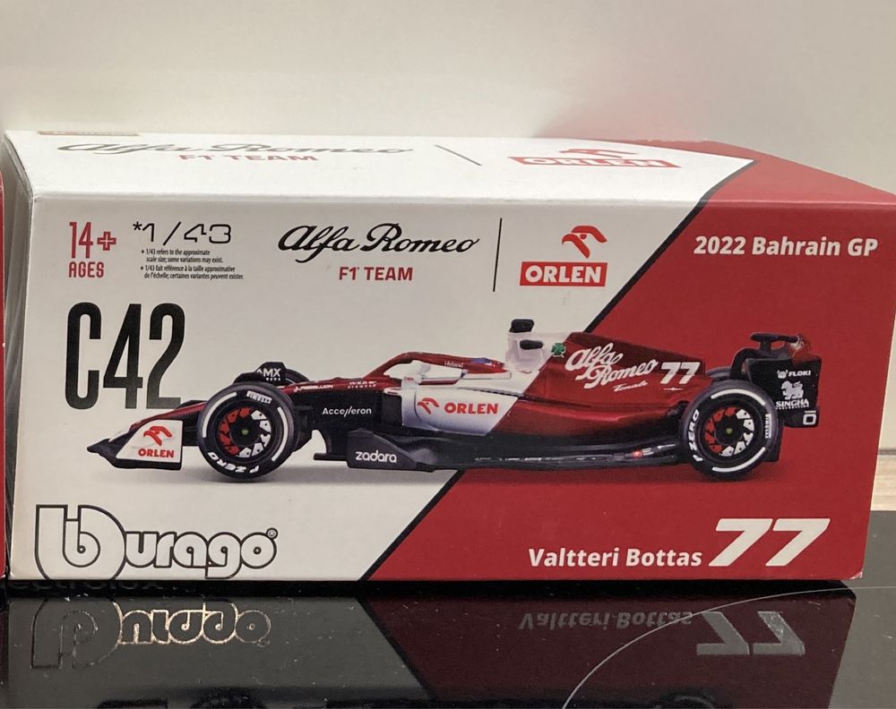 Alfa Romeo F1 Team Valtteri Bottas  Orlen 2022 1/43 Burago