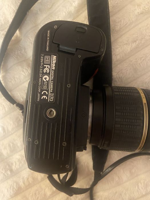 nikon d70+ obiektyw tamron xr di ii sp 17-50mm