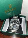 Zegarek Srebrny ROLEX meski