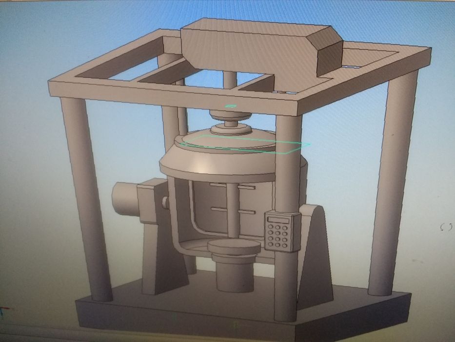 Креслення  Чертежи Автокад Компас реактор РП-500 формат А2 А1 цех 3D м