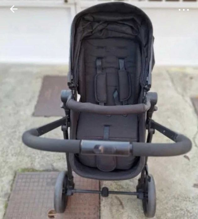 Trio Carrinho Bebé Asalvo Dubai 2 Preto