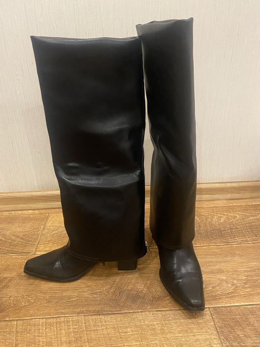 Продам сапоги трубы чоботи труби иммитация брюк