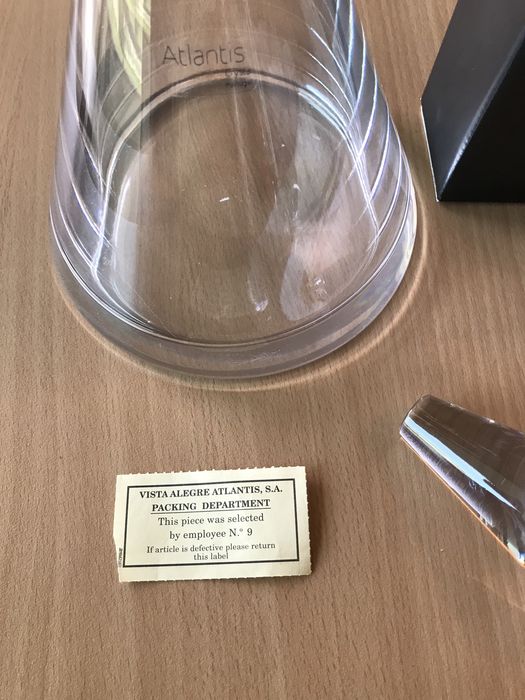 Atlantis - Garrafa de licor - NOVA