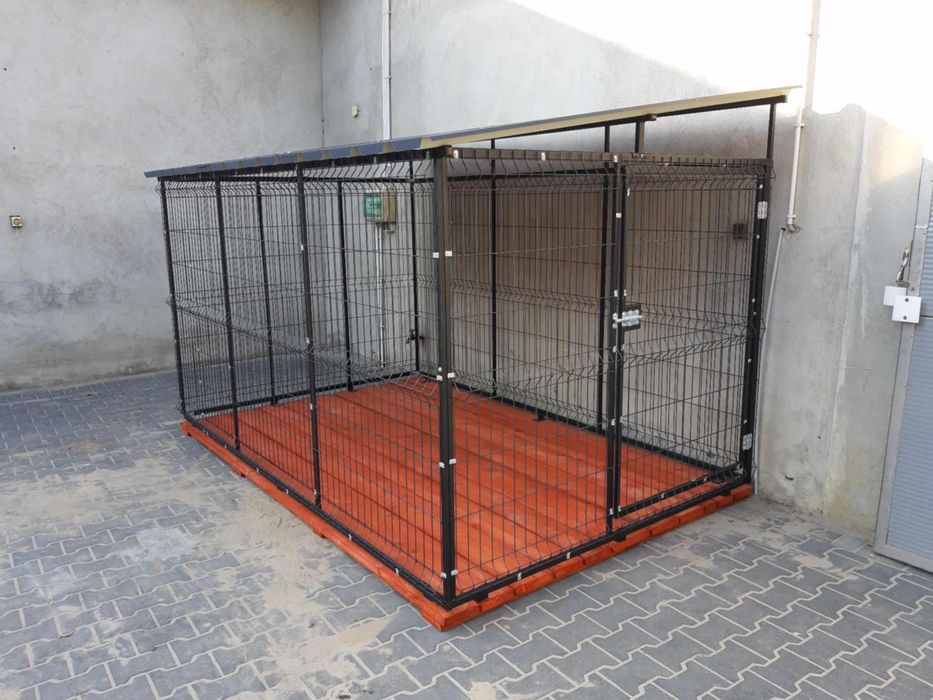 Klatki I Kojce dla Psów Kojec Boks 3x2m Stalowy