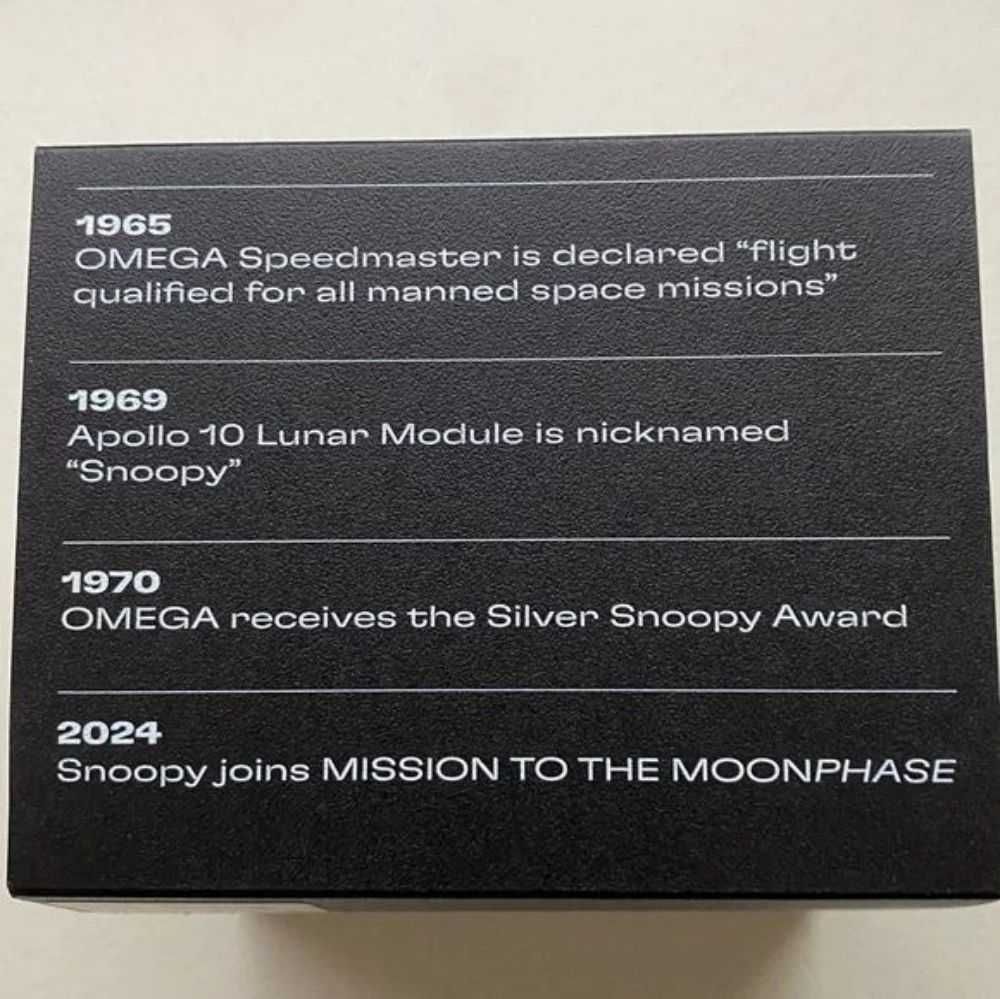 Misja Księżycowa: Omega x Swatch Snoopy SO33B700