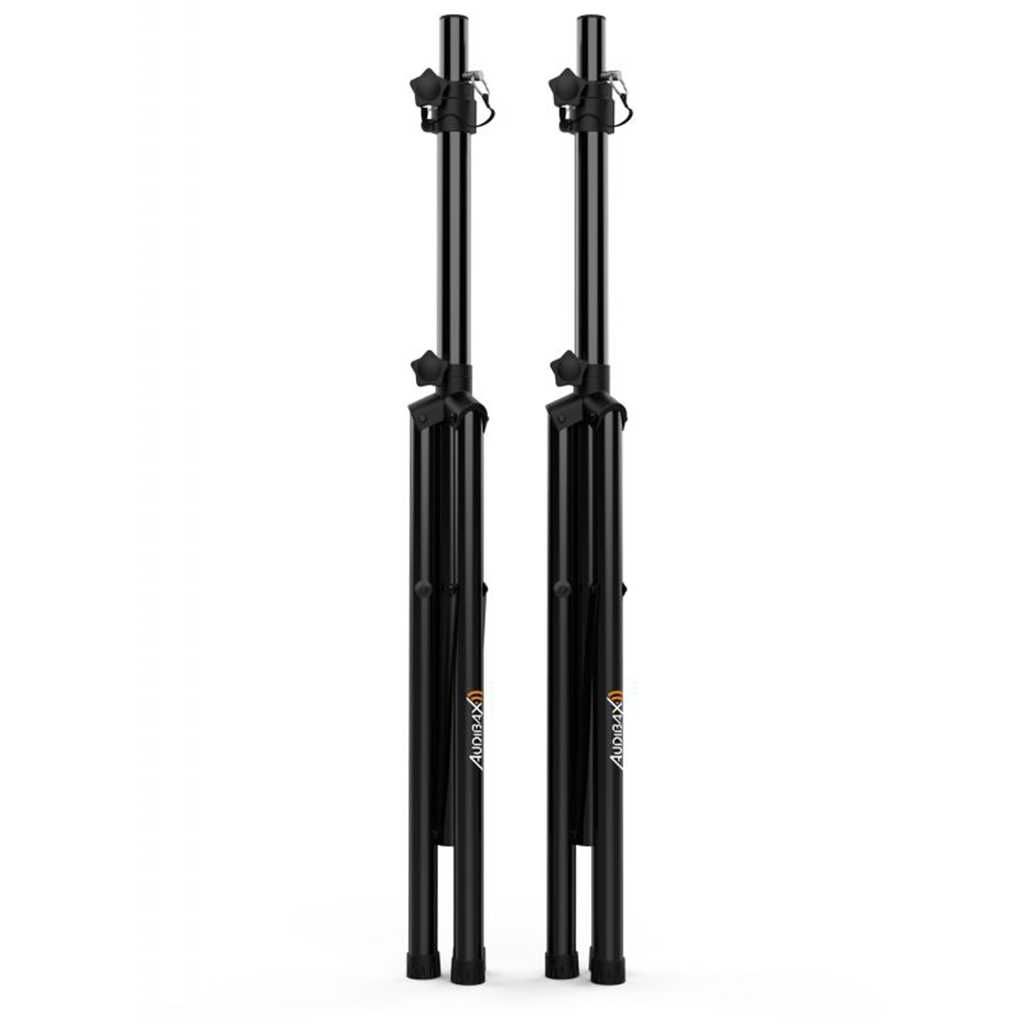 Pack 2 Suportes Tripés Coluna Som Carga até 30Kgs Cada C/ Bolsa Transp