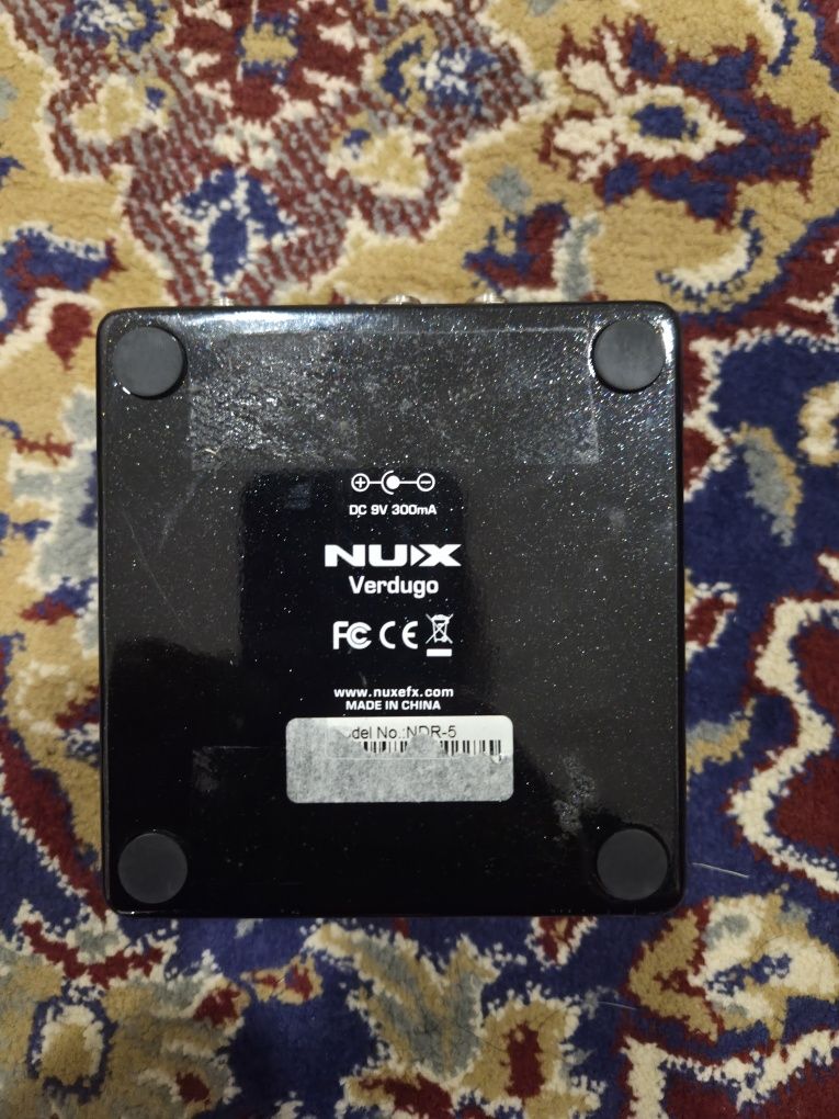 Pedal de guitarra delay e reverb Nux Atlantic