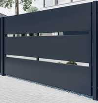 Przęsło , ogrodzenie nowoczesne panelowe , palisada  150x200