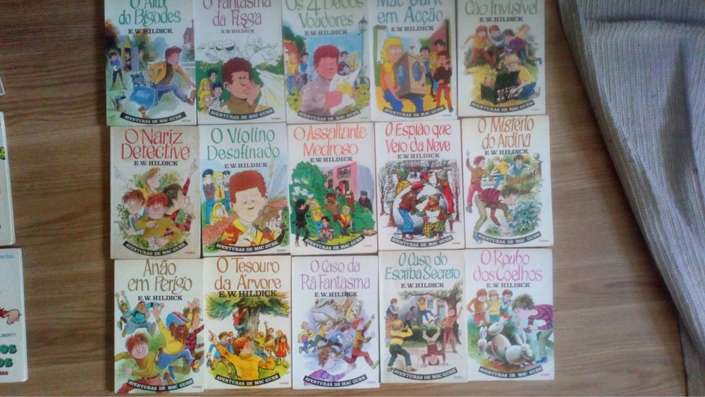 Colecção de 15 livros das Aventuras de Mc Gurk 100€ , negociavel