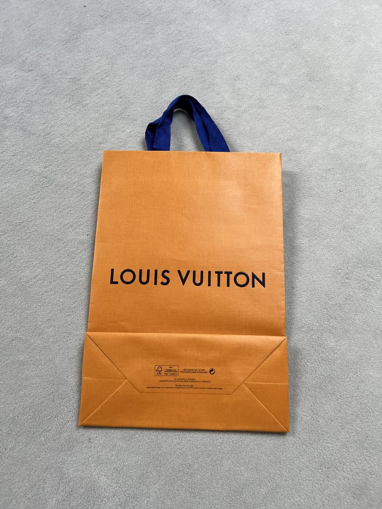 Oryginalna torba papierowa z Louis Vuitton