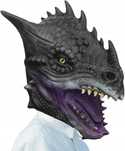 Maska Karnawałowa Lateksowa Dinozaur Maska na Halloween dla Dorosłych