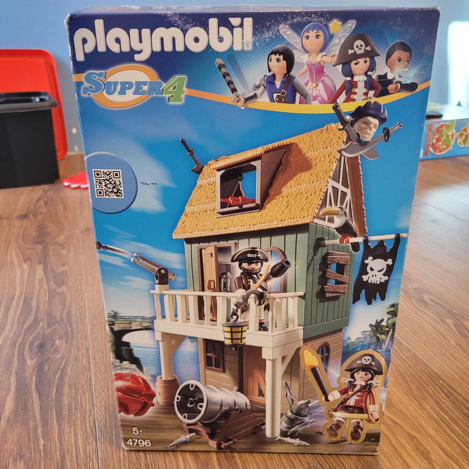 Playmobil Zamaskowany fort piracki Super 4 4796