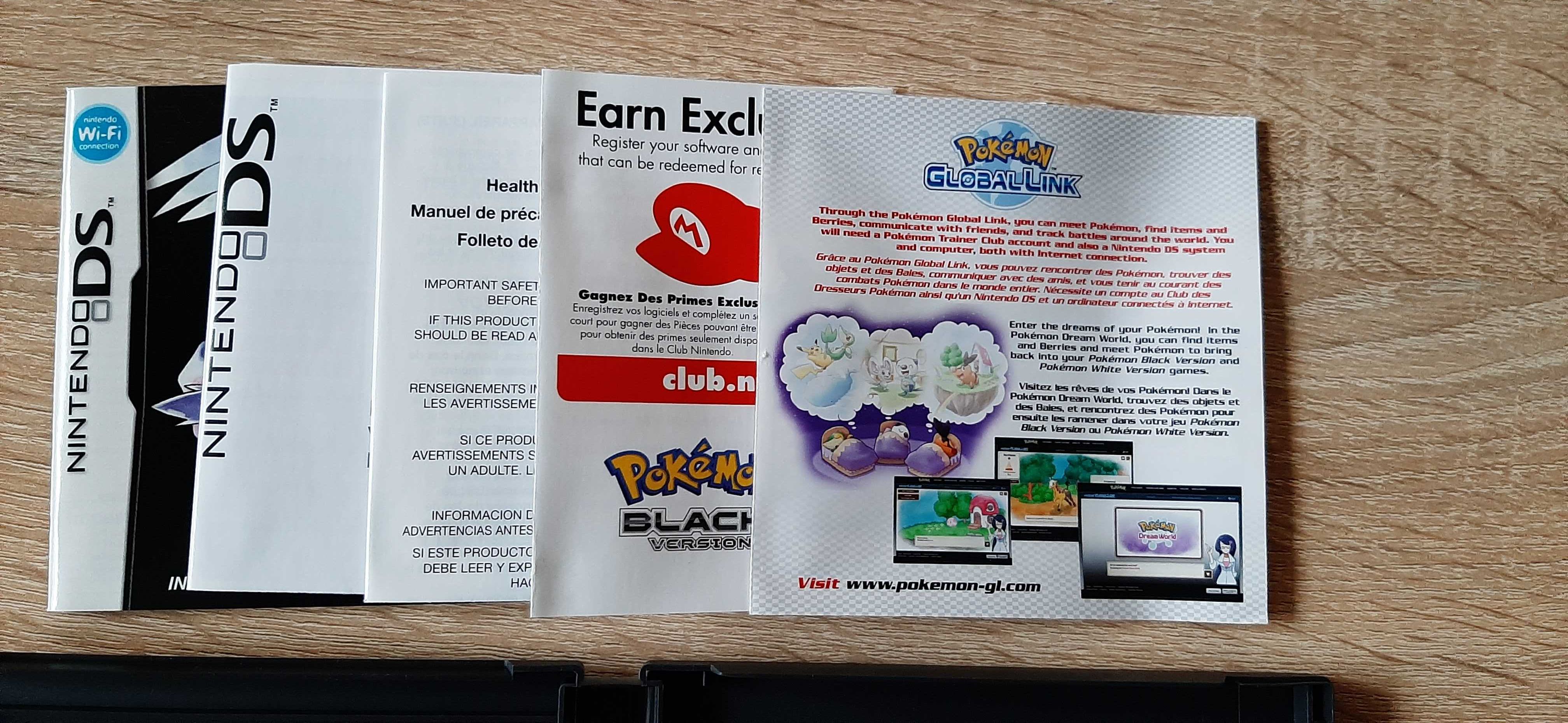 Картридж для Nintendo DS -Pokemon: Black Version гра