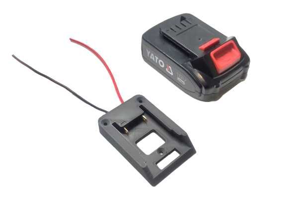 Uchwyt Adapter baterii YATO 18V