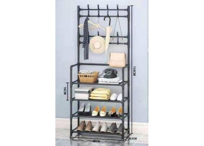 Універсальна вішалка для одягу New simple floor clothes rack size 60X2