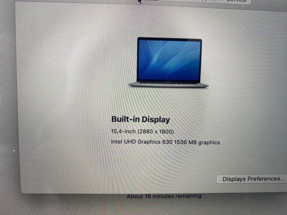 Macbook Pro 2018 i7 500GB 16 GB Sequoia Otimo Estado