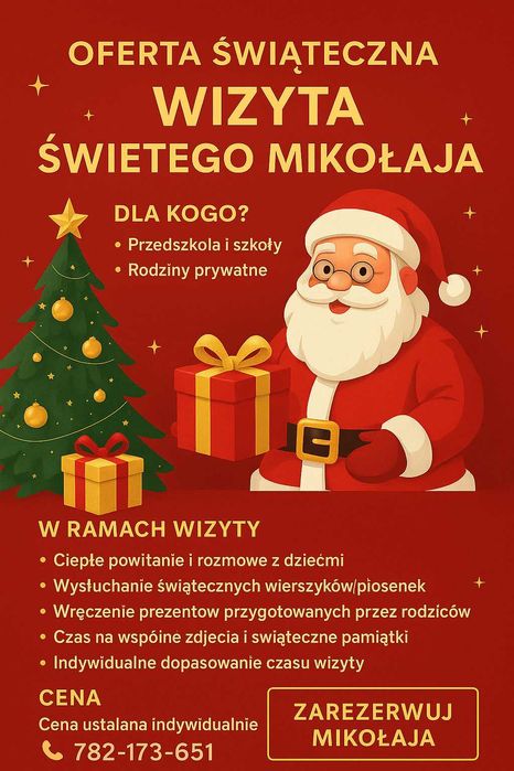 Wizyta Świętego Mikołaja