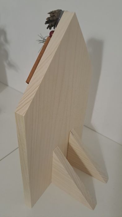 Kalendarz adwentowy drewniany