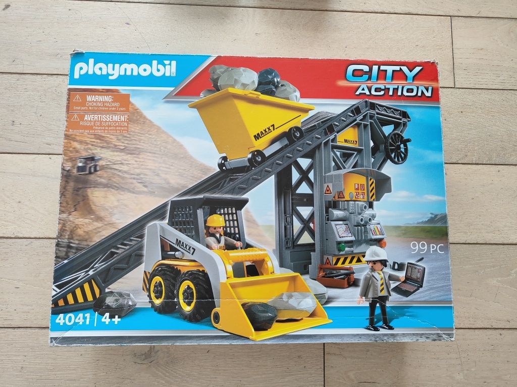 Playmobil 4041 Transporter z mini ładowarką