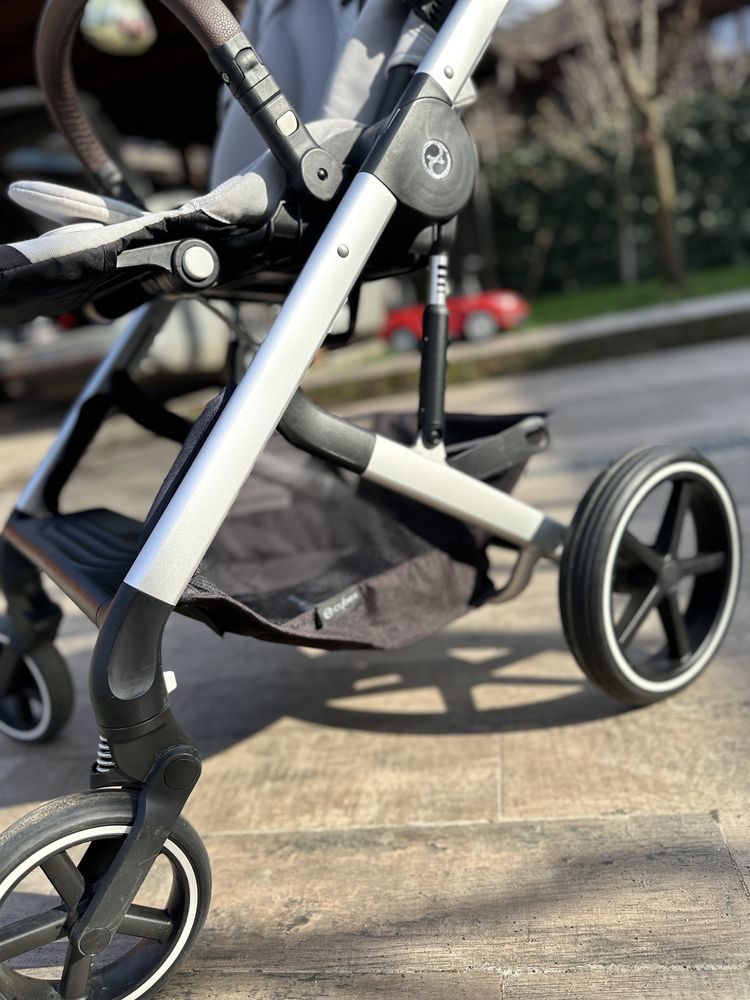 Коляска Cybex balios s lux lava grey
