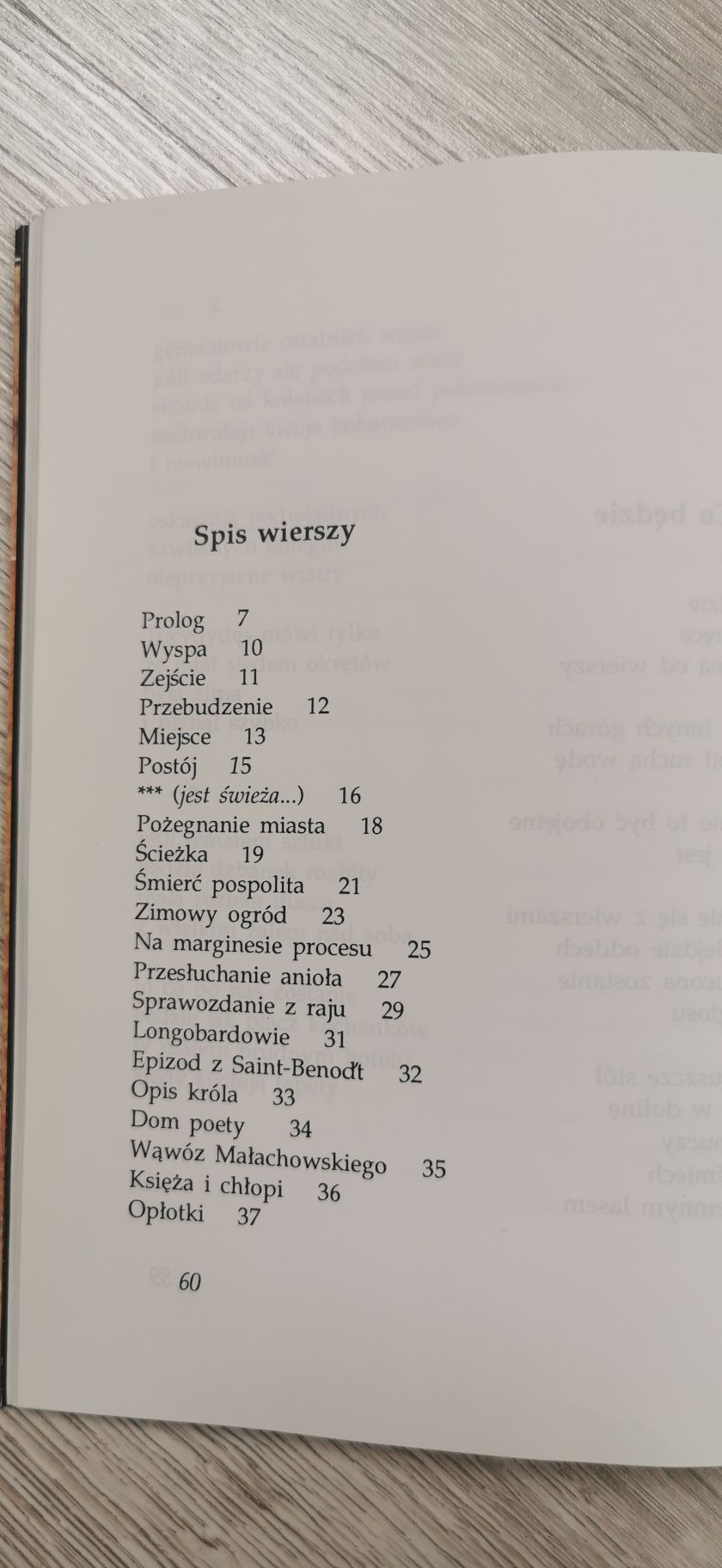 Napis Zbigniew Herbert