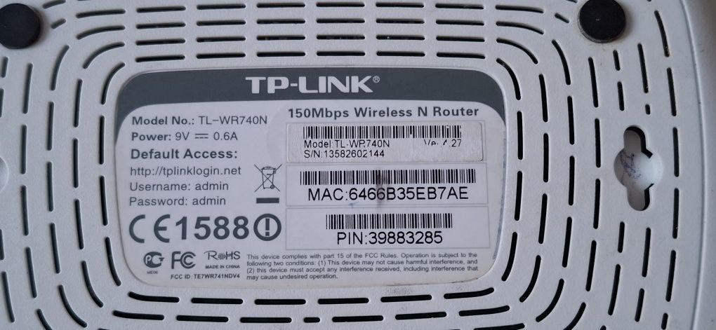 Router TP-Link 150Mbps