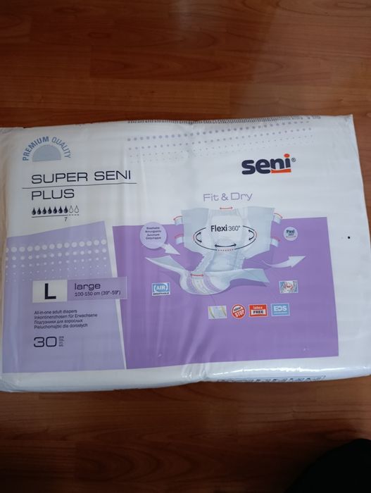 Pieluchomajtki dla dorosłych, rozmiar L