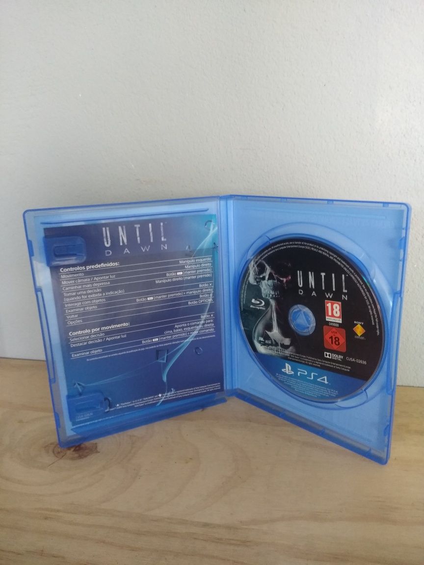 PS4 Jogo Until Dawn completo