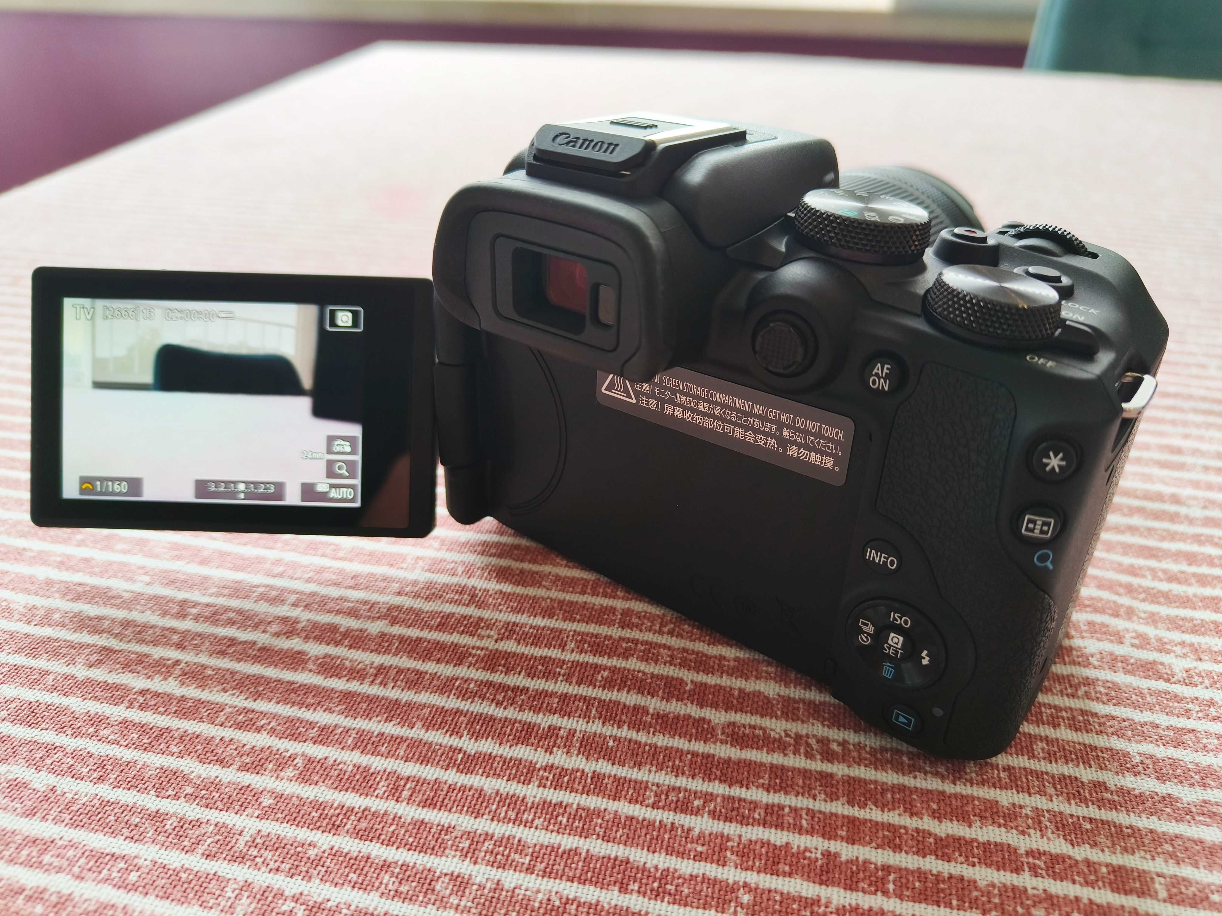 Canon EOS R10 Mirrorless + Lente RF-S 18-150mm – Como nova!