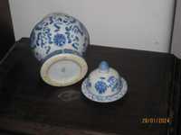 Pote em porcelana oriental