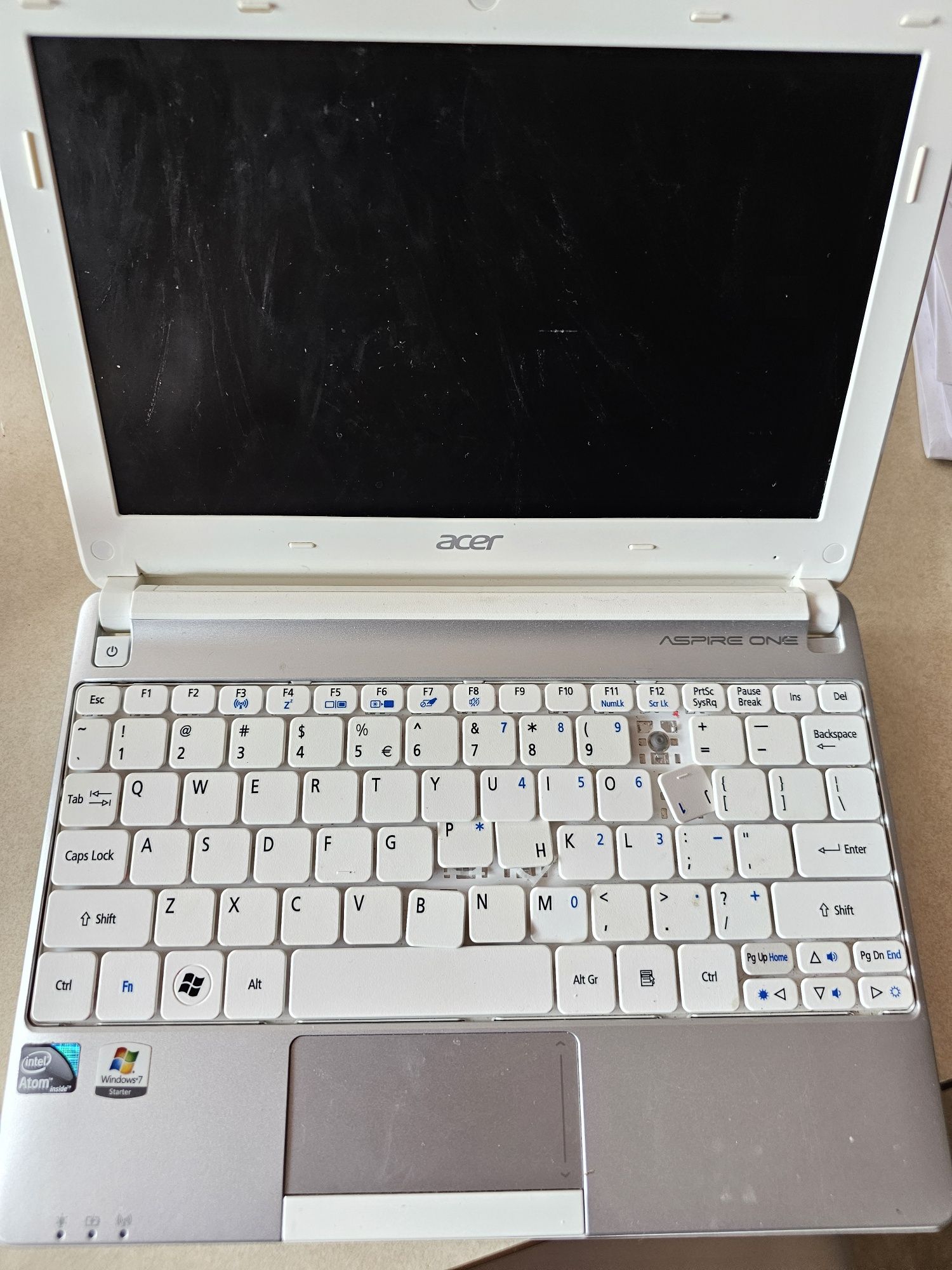 Acer aspire one USZKODZONY