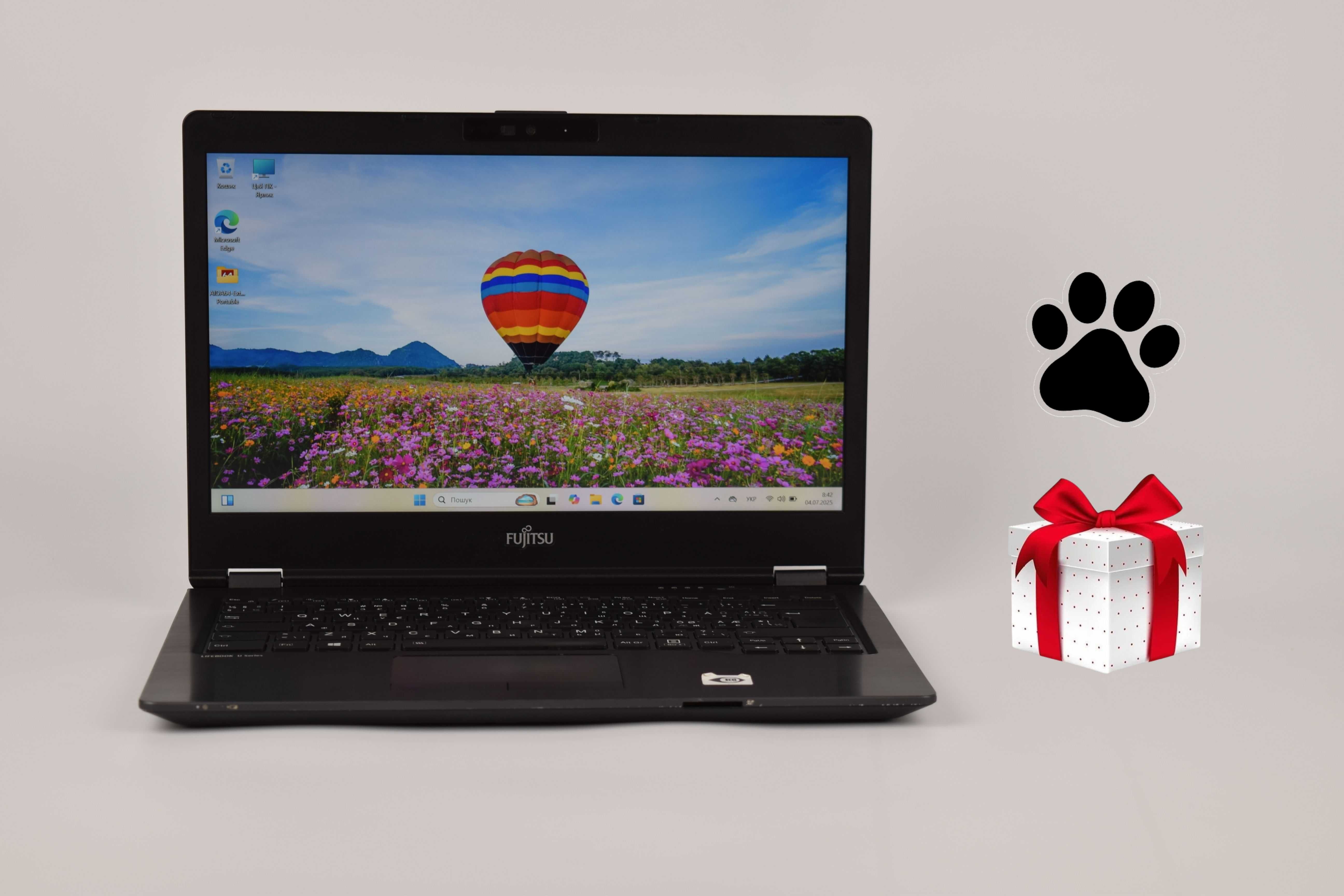 Fujitsu LifeBook U7410 i5-10310U 16/32 гб 256/512/1 тб 14" Ноутбук 4G