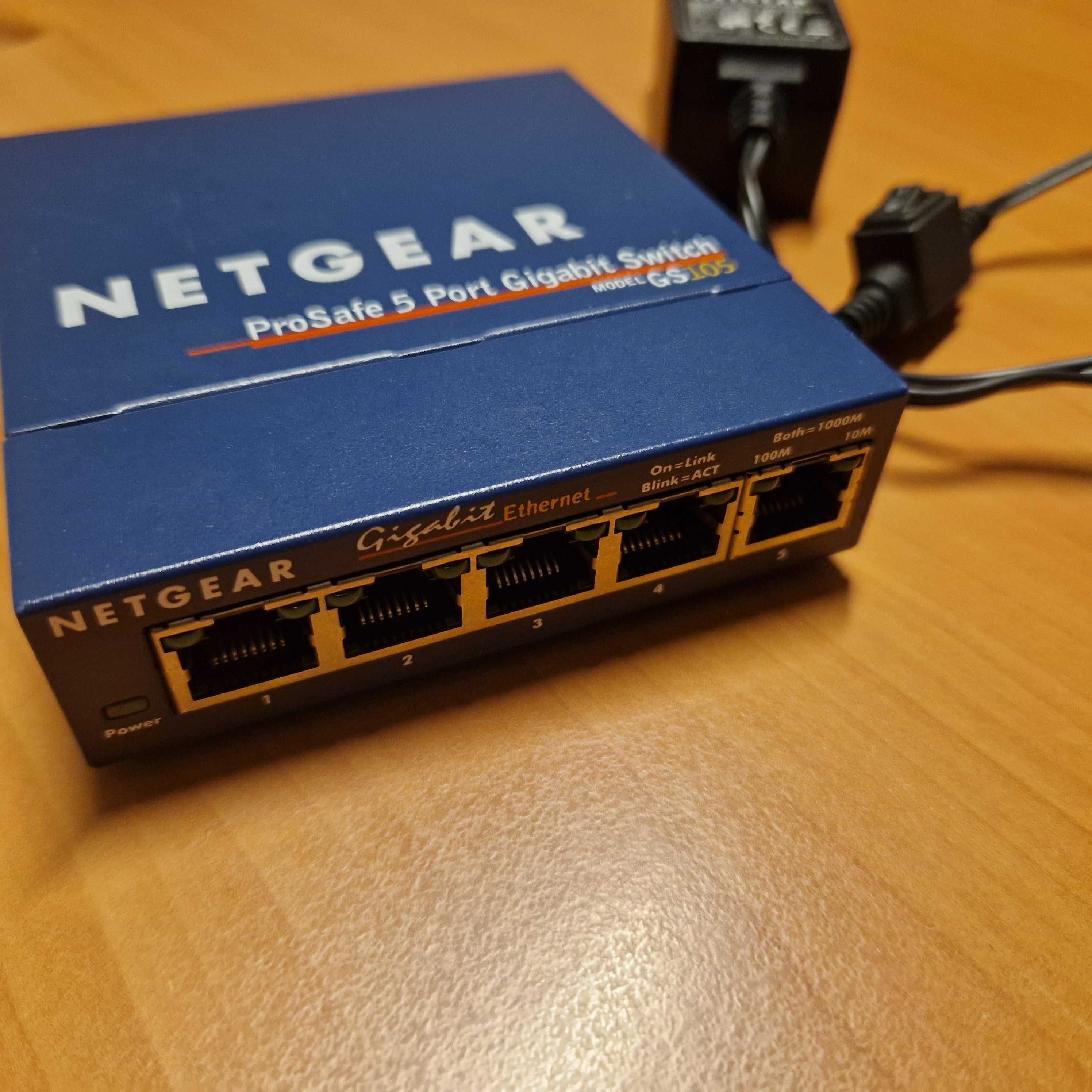 Switch 5 portas - NETGEAR GS105