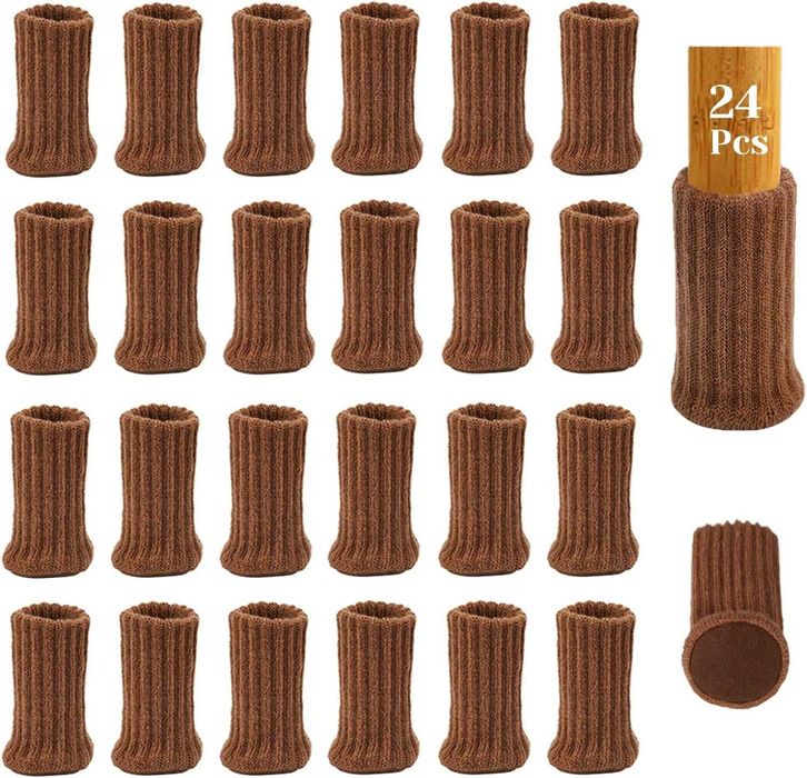 Nowe ochraniacze filcowe / podkładki / skarpety do mebli/ 24szt !2930!